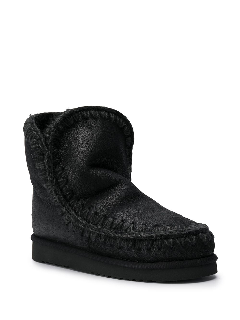 Calzature FW101001B- CBK CRACKED BLACK MOU