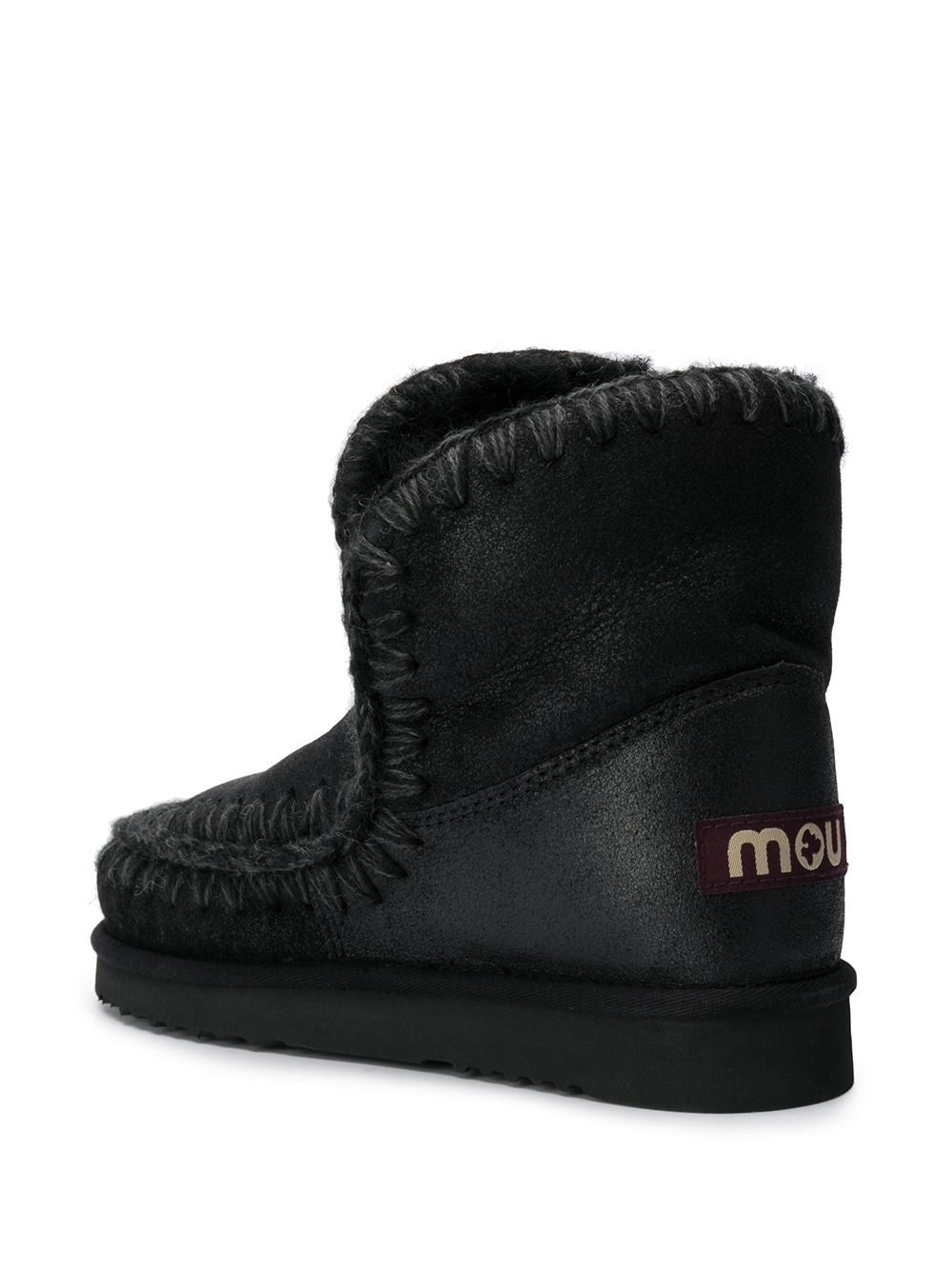 Calzature FW101001B- CBK CRACKED BLACK MOU