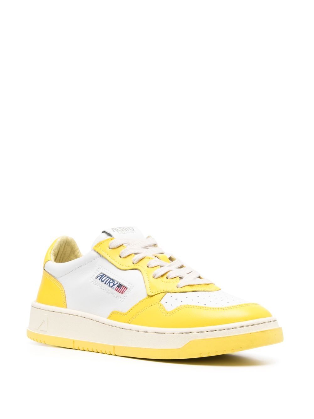 Calzature AULMWB23 WHITE YELLOW AUTRY