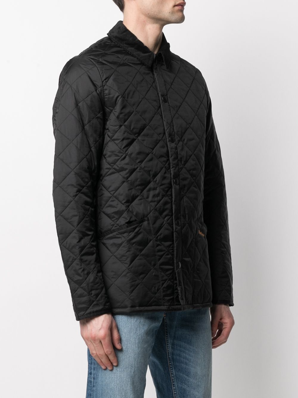 Giubbino Heritage Imbottito MQU0240 BK11 BLACK BARBOUR