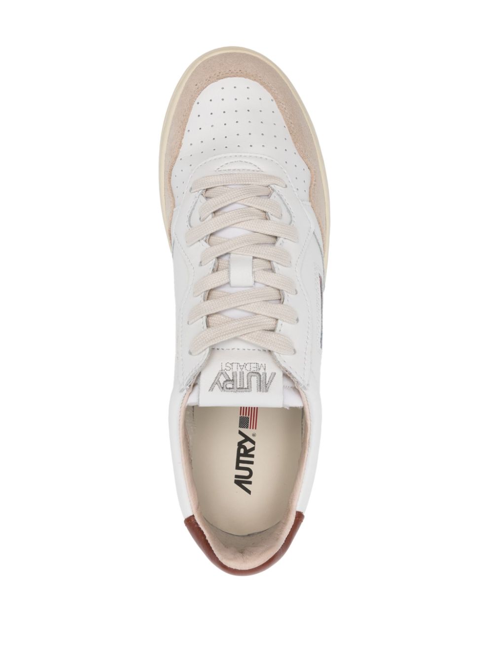 Calzature AULMLS72 WHITE BROWN AUTRY