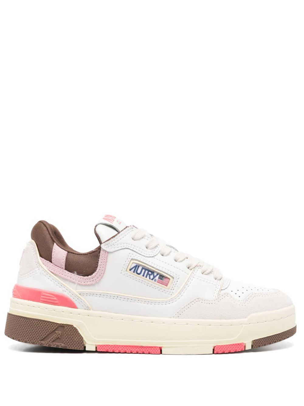 Calzature ROLWMM35 WHITE BROWN PINK AUTRY