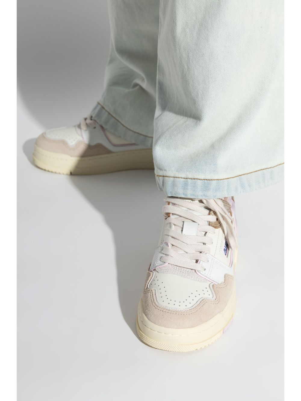 Calzature ROLWMM42 WHITE PINK AUTRY
