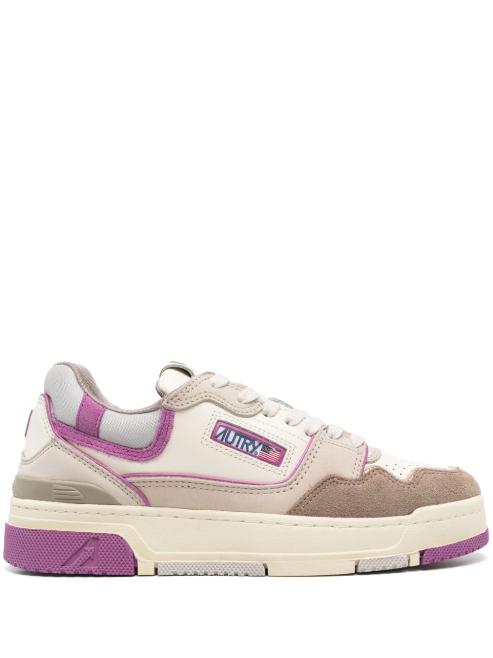 Calzature ROLWUN02 WHITE FUCHSIA TOBACCO AUTRY