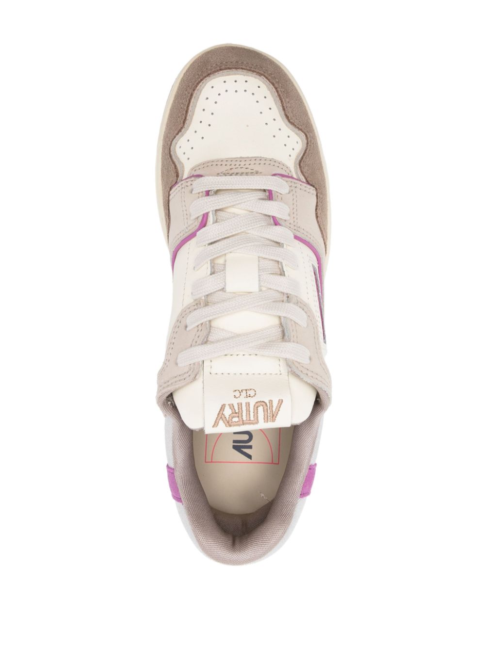 Calzature ROLWUN02 WHITE FUCHSIA TOBACCO AUTRY