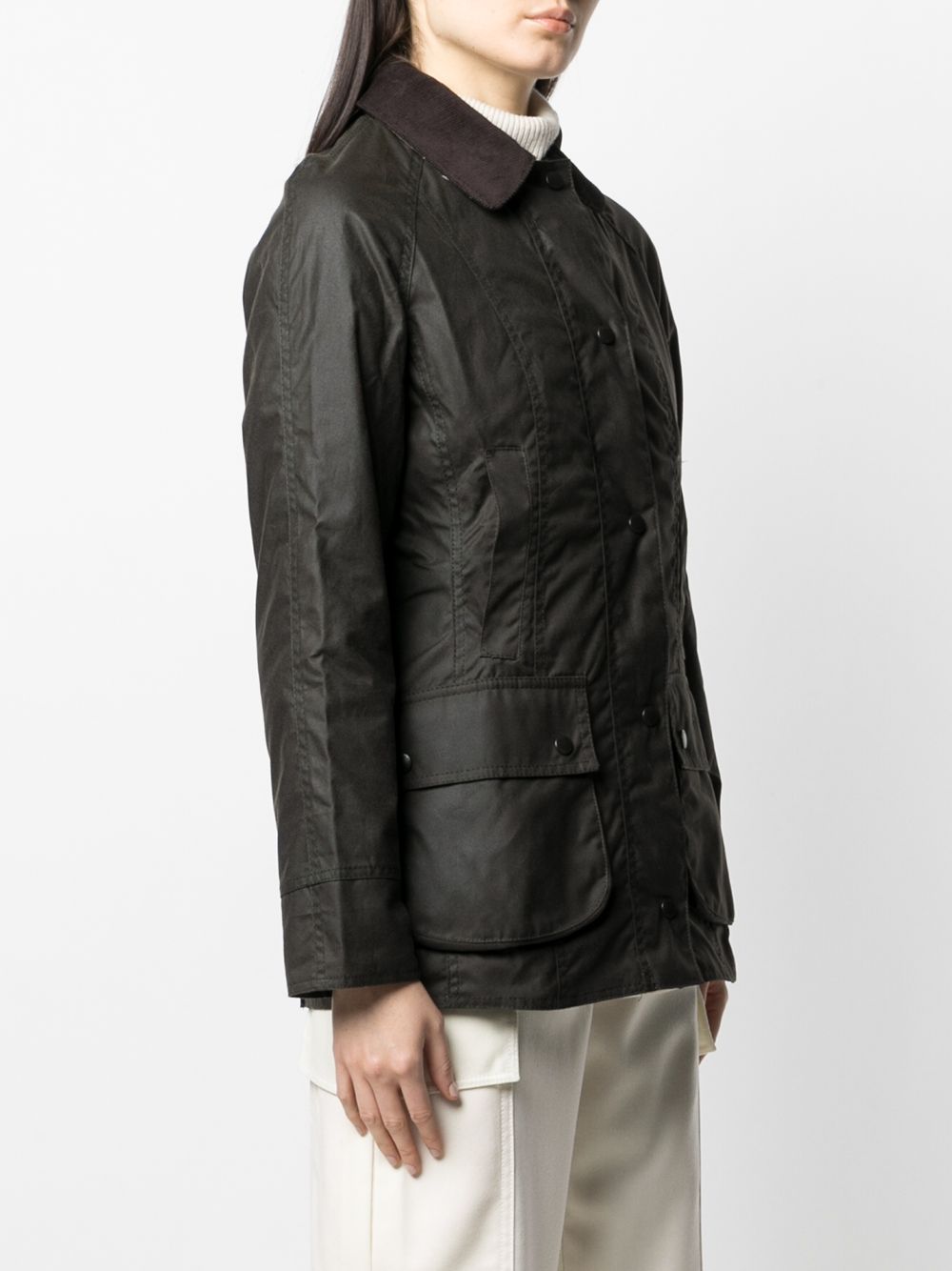 Classic Beadnell Wax Jacket LWX0668 OL71 OLIVE BARBOUR