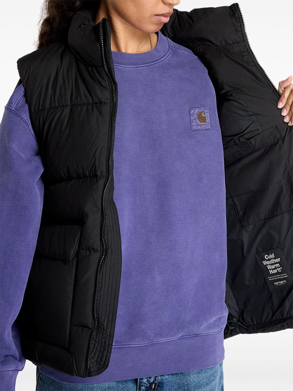 Gilet I032265 2DXXX BLACK MISTY GREY CARHARTT WIP