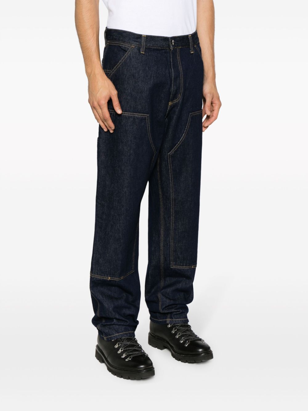 Double Knee Pant Smith Denim I032699 0102 BLUE CARHARTT WIP