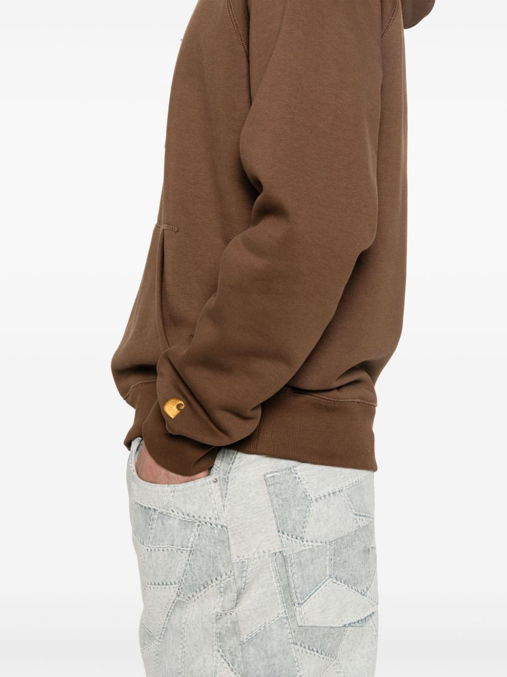 Felpa I033661 218XX CHOCOLATE GOLD CARHARTT WIP