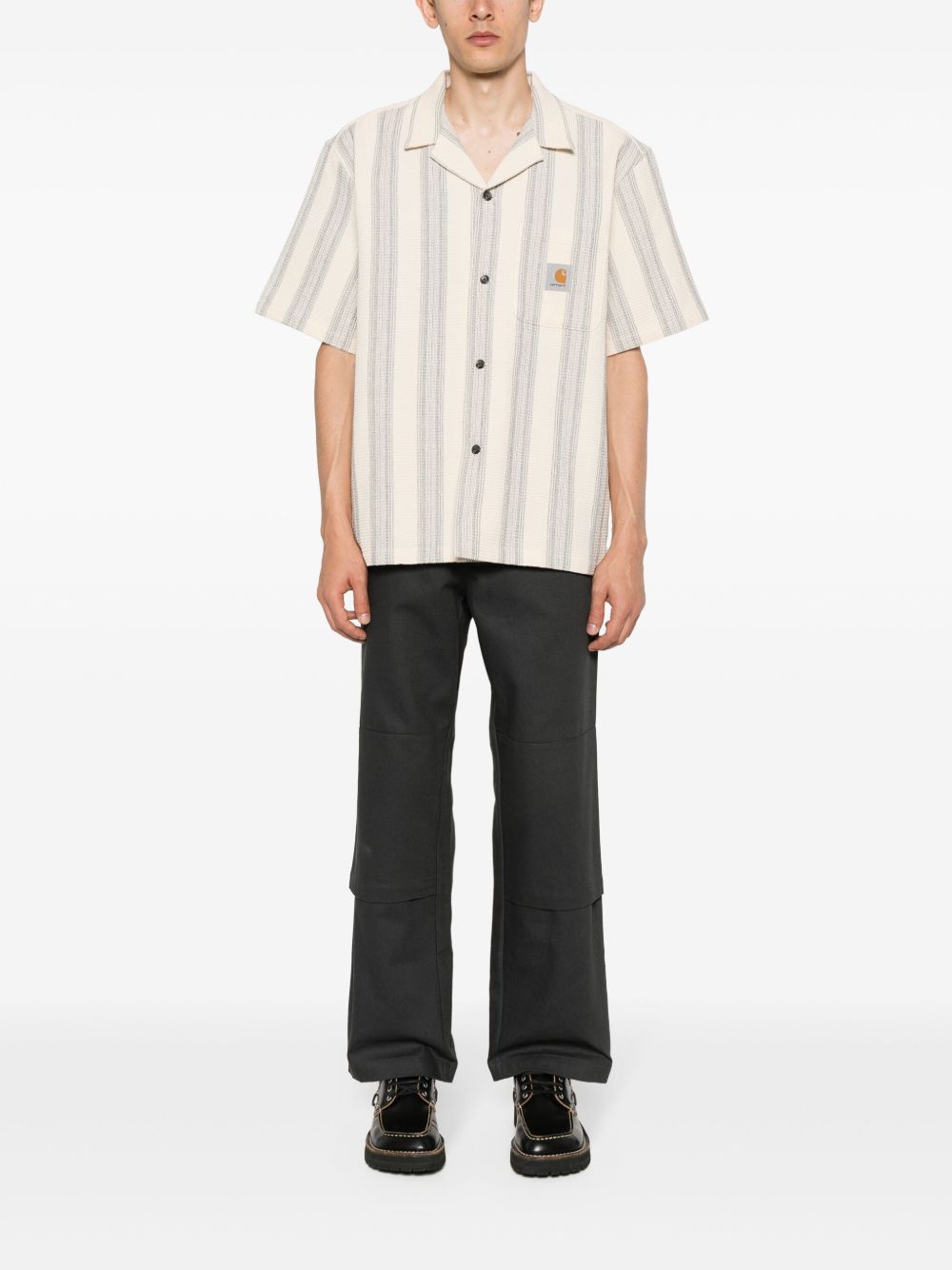 Camicia I033687 2A2XX DODSON STRIPE CARHARTT WIP