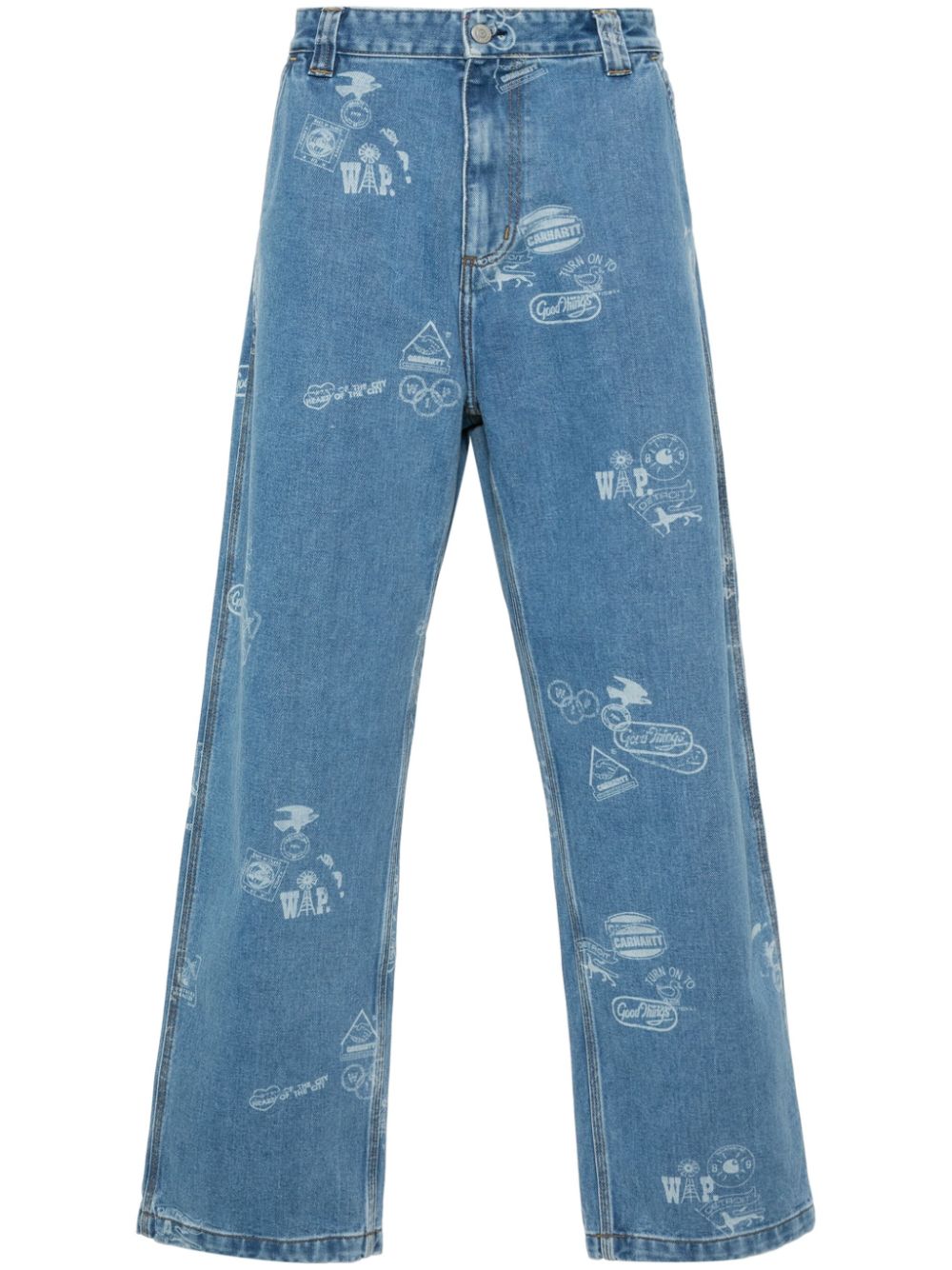 Jeans I033745 2LN35 BLEACHED BLUE CARHARTT WIP