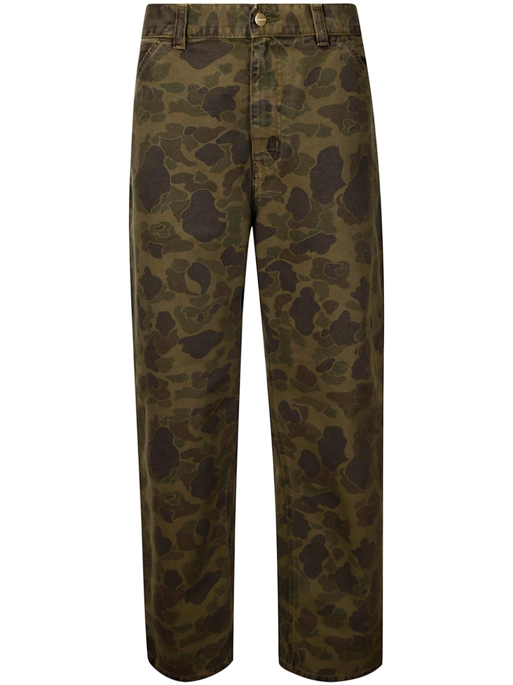 Pantaloni I033896 2MQGD CAMO DUCK GREEN CARHARTT WIP