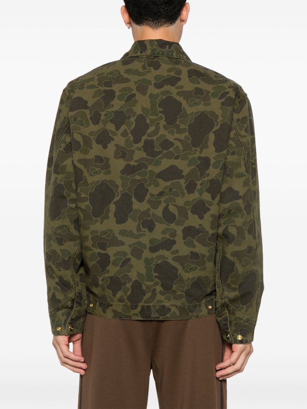 Giacca I034281 2MQGD CAMO DUCK GREEN CARHARTT WIP