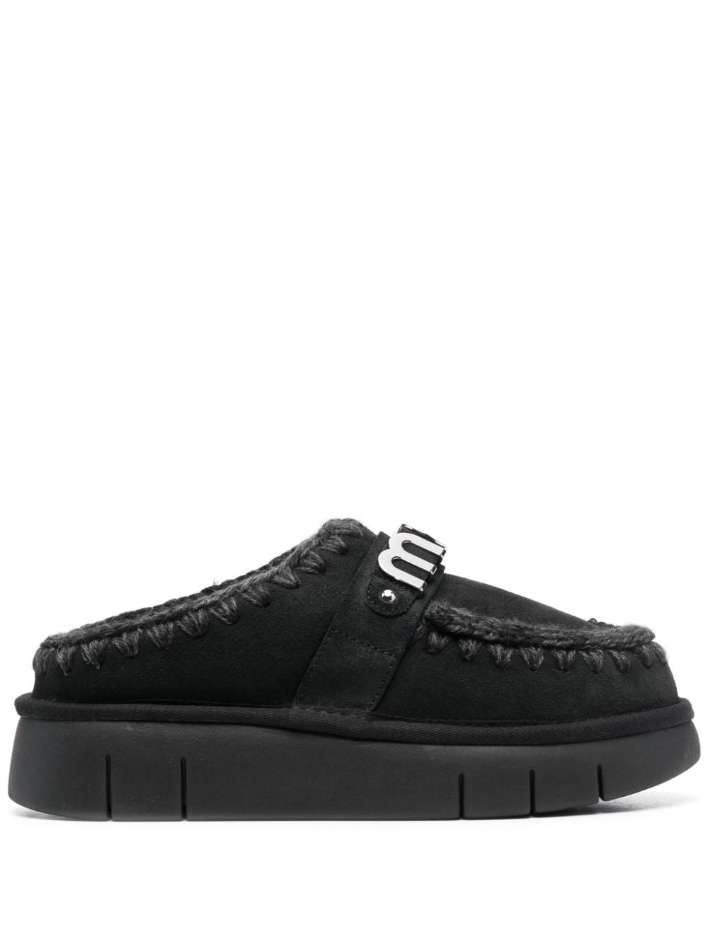 Bounce Clog Metal Logo FW531001A BKBK MOU