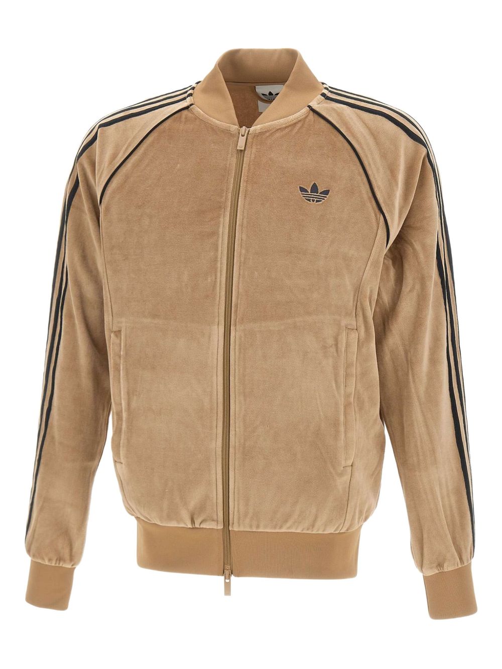 Felpa Con Zip Adicolor JX1561 BROWN ADIDAS ORIGINALS