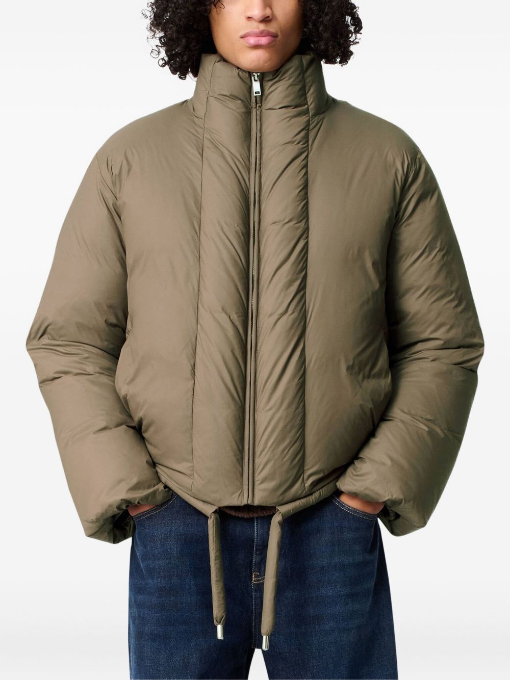Lunar Puffer Jacket A3131001 CEDAR BROWN AXEL ARIGATO
