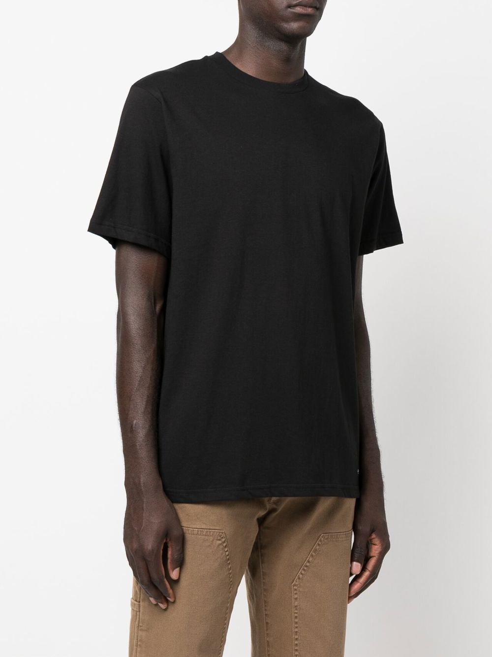 Standard Crew Neck T-Shirt I029370 933XX BLACK CARHARTT WIP