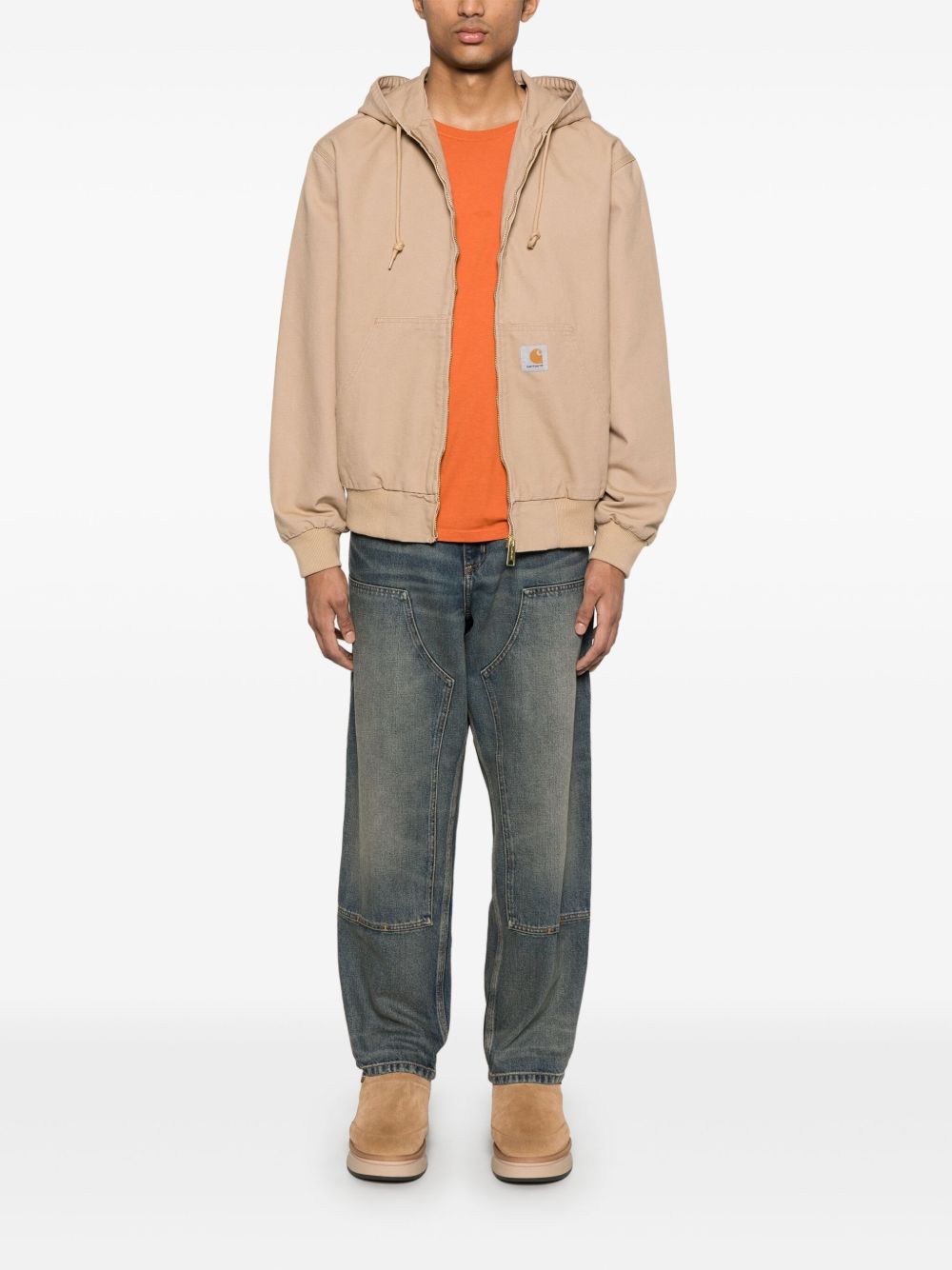 Double Knee Pant Smith Denim I032699 014Q BLUE WORN USED CARHARTT WIP