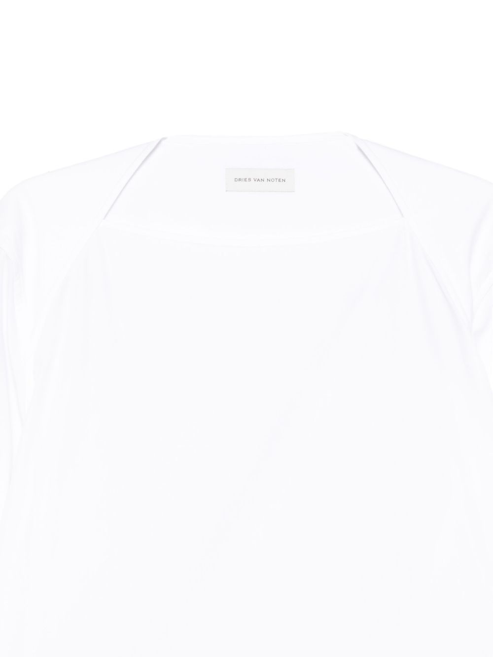 Camicia con scollo a barca COLLIN2293 1 WHITE DRIES VAN NOTEN
