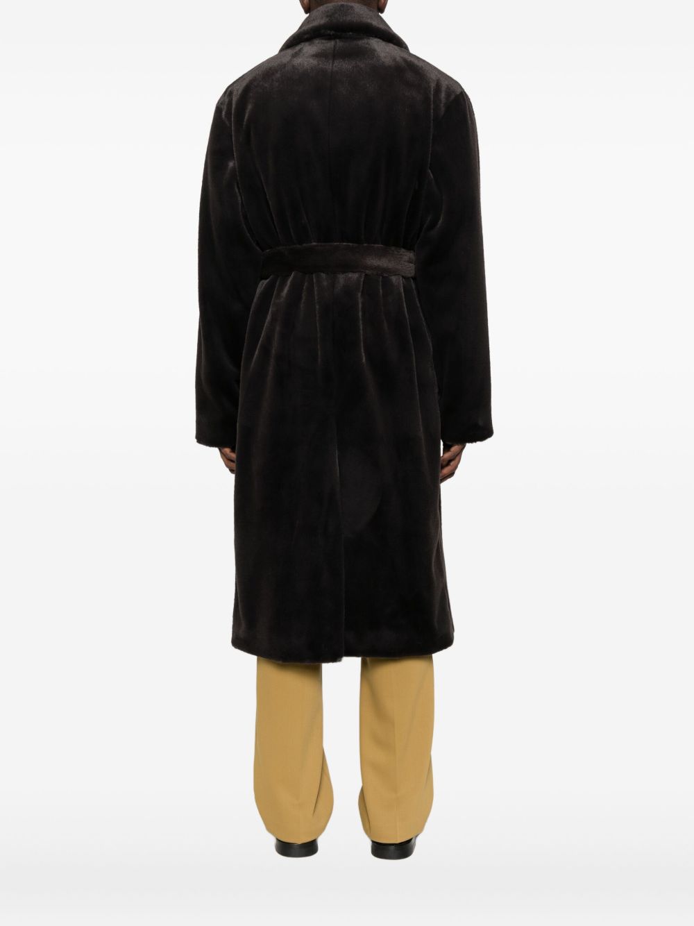 ICT142PL166 DARK BROWN DROLE DE MONSIEUR