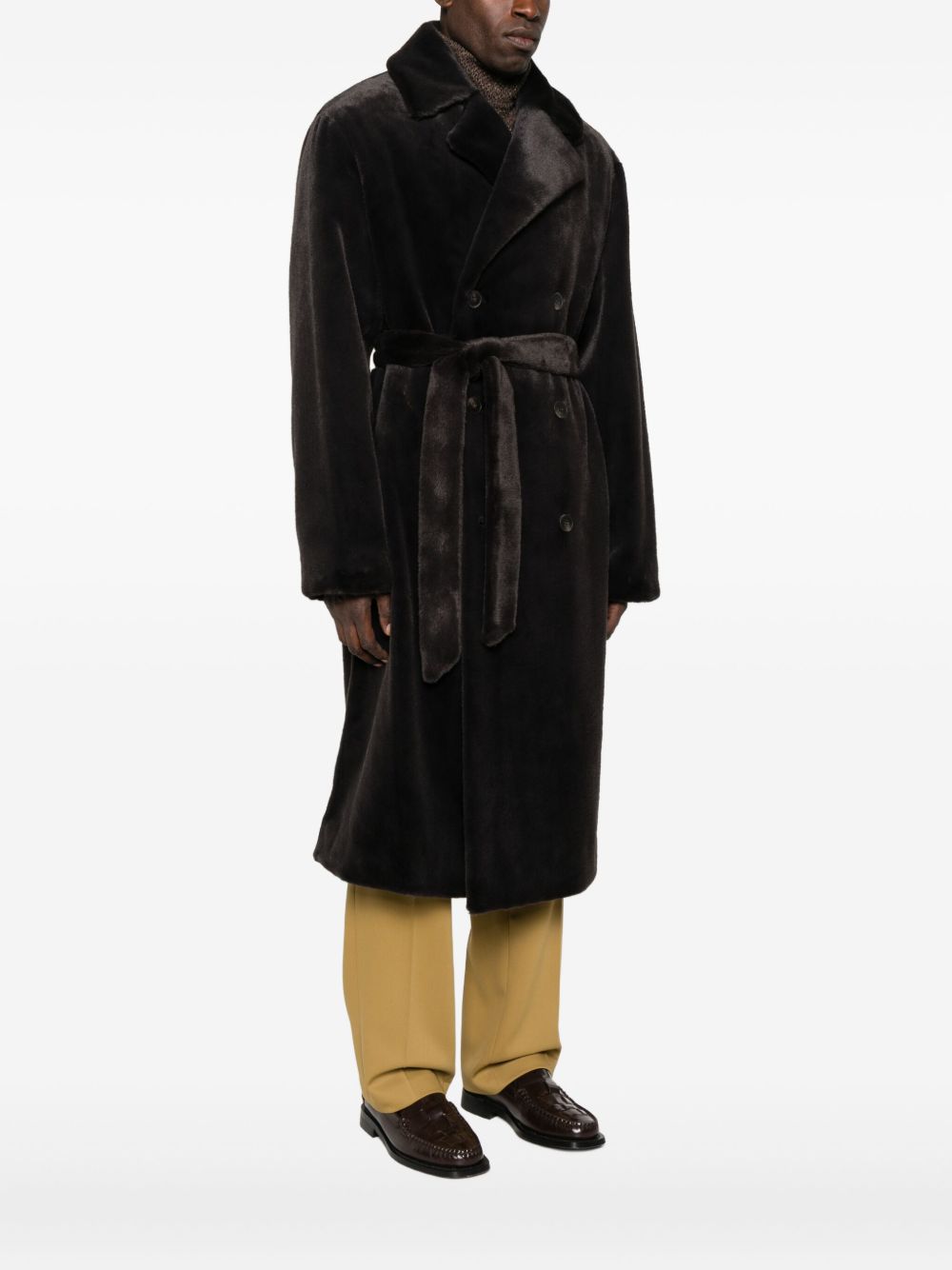 ICT142PL166 DARK BROWN DROLE DE MONSIEUR