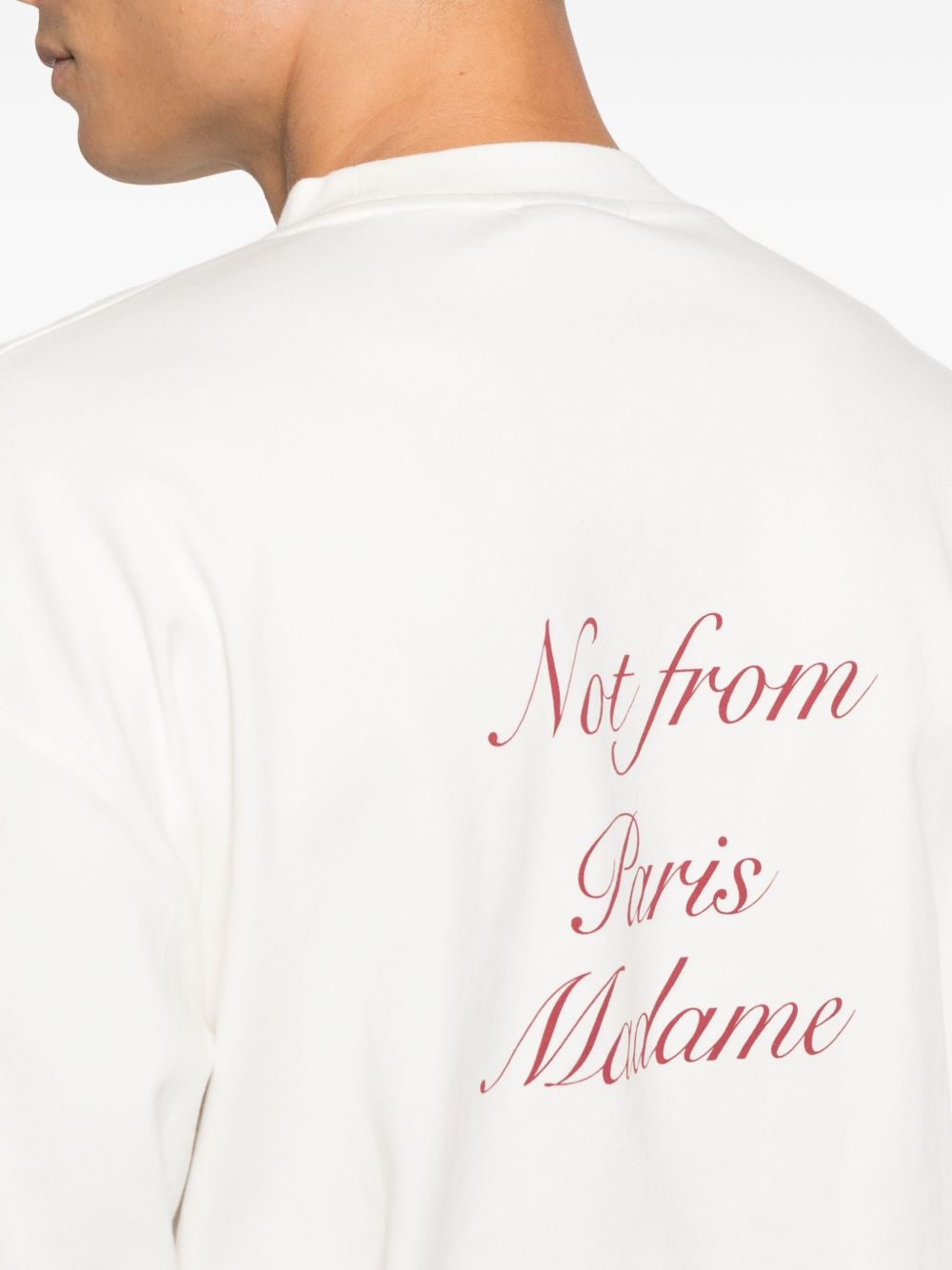 ITS220CO002 OFF WHITE DROLE DE MONSIEUR