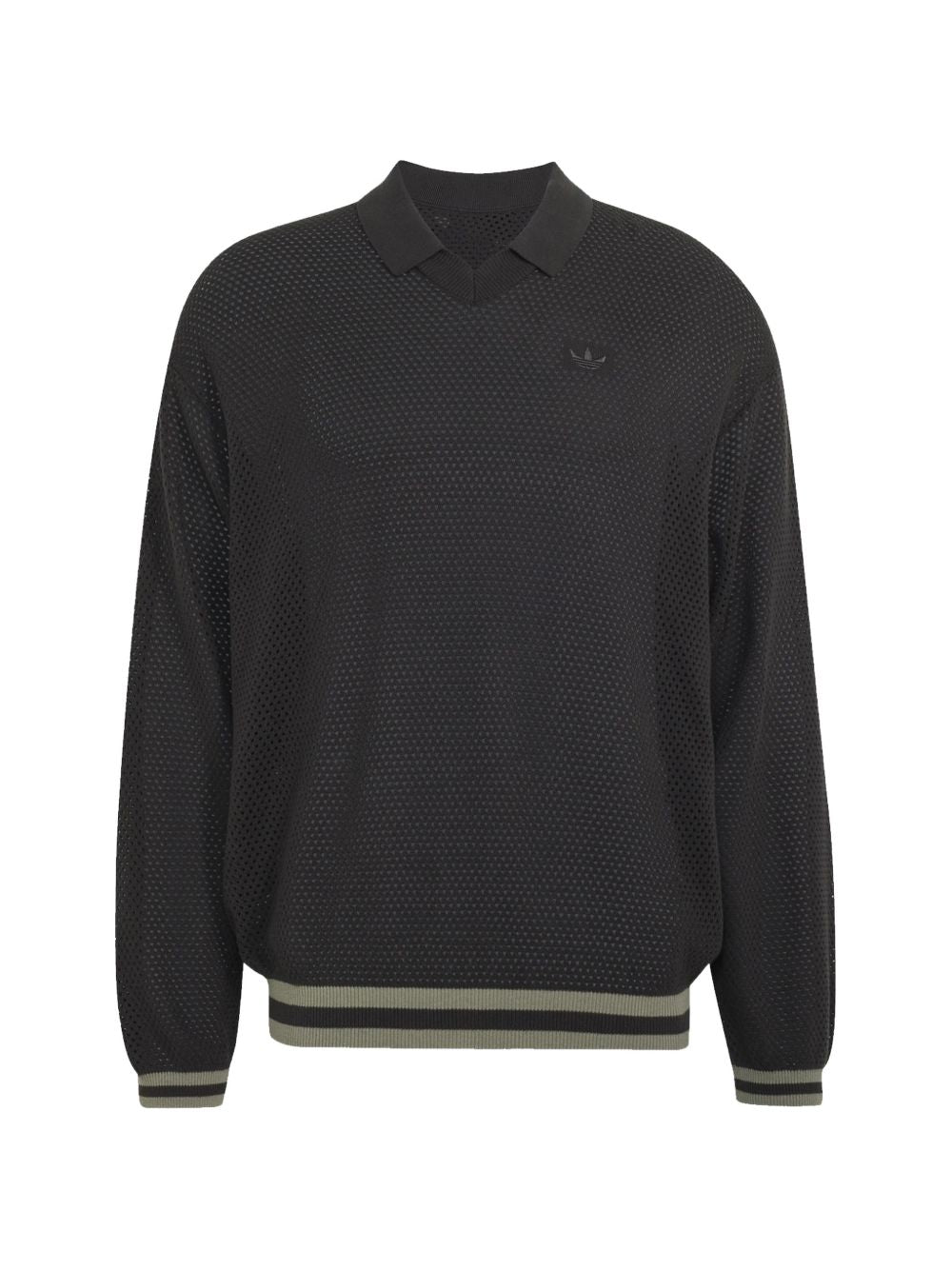 Polo In Maglia KR9123 UTILITY BLACK ADIDAS ORIGINALS