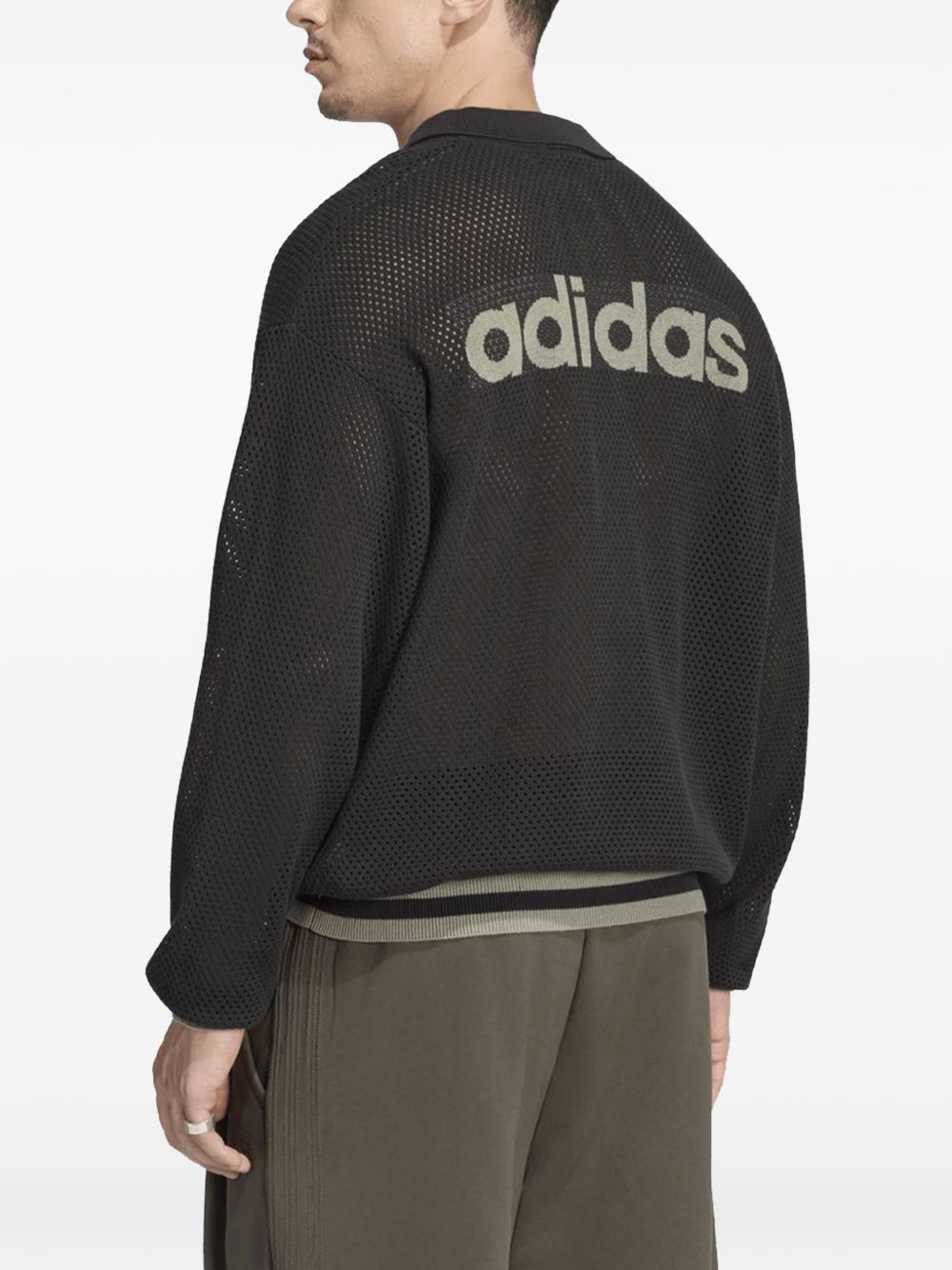 Polo In Maglia KR9123 UTILITY BLACK ADIDAS ORIGINALS