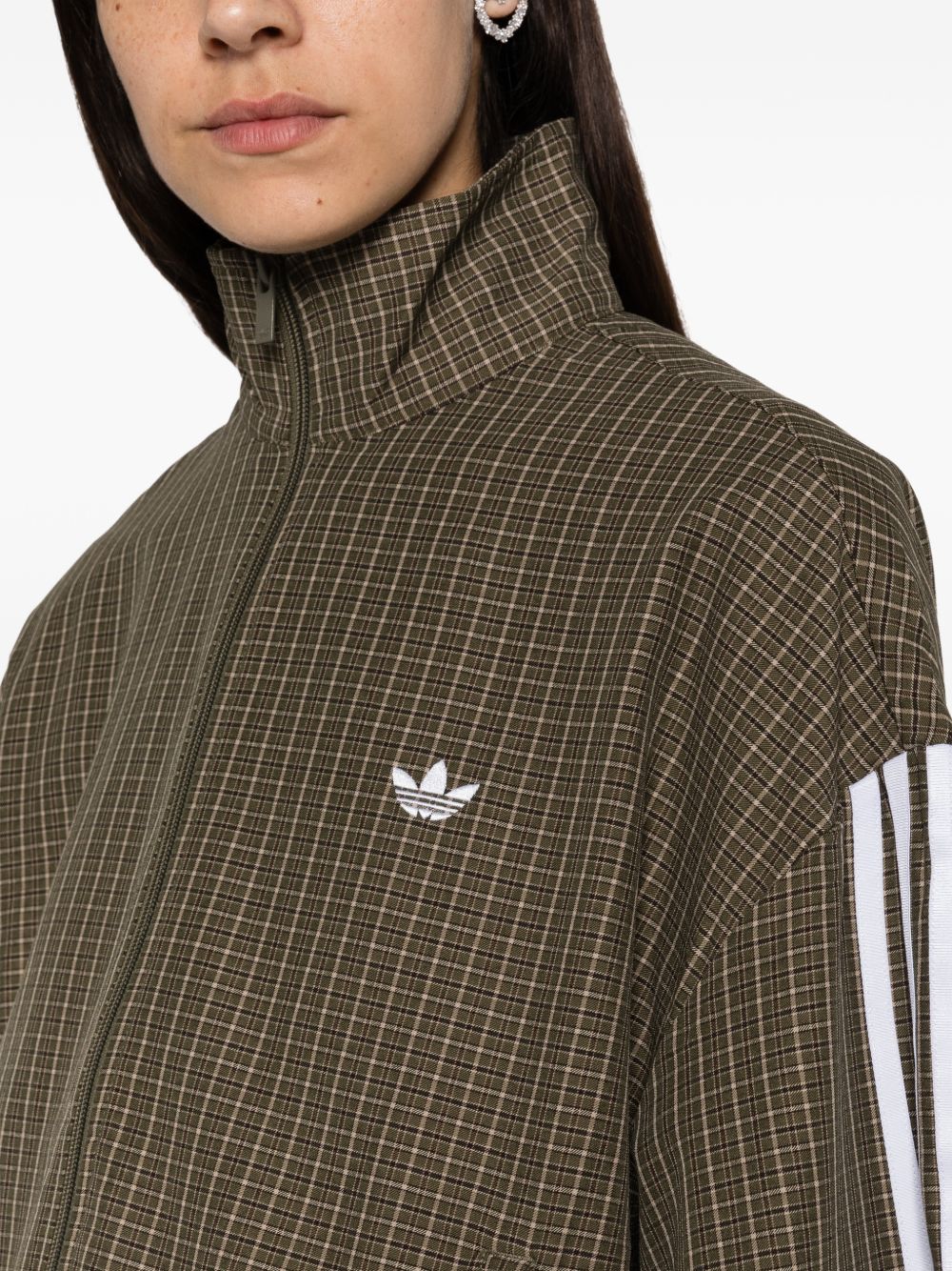 Firebird Track Top LE8306 CHECK NATURAL ADIDAS ORIGINALS
