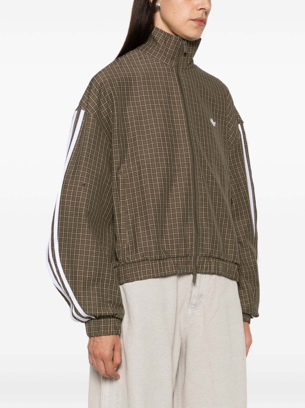 Firebird Track Top LE8306 CHECK NATURAL ADIDAS ORIGINALS