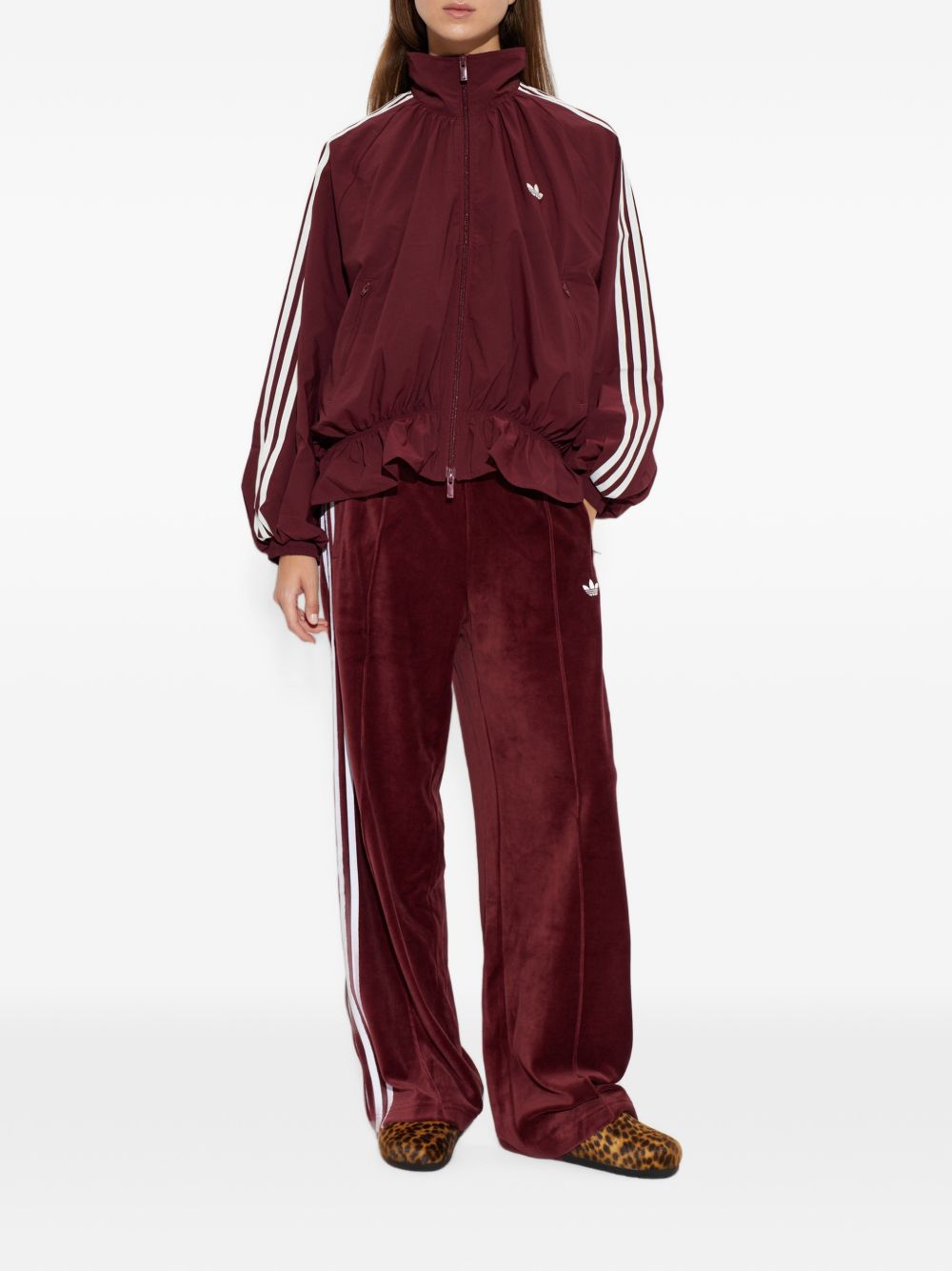 Oversized Track Top LG3959 BORDEAUX ADIDAS ORIGINALS
