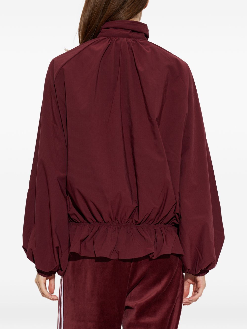 Oversized Track Top LG3959 BORDEAUX ADIDAS ORIGINALS