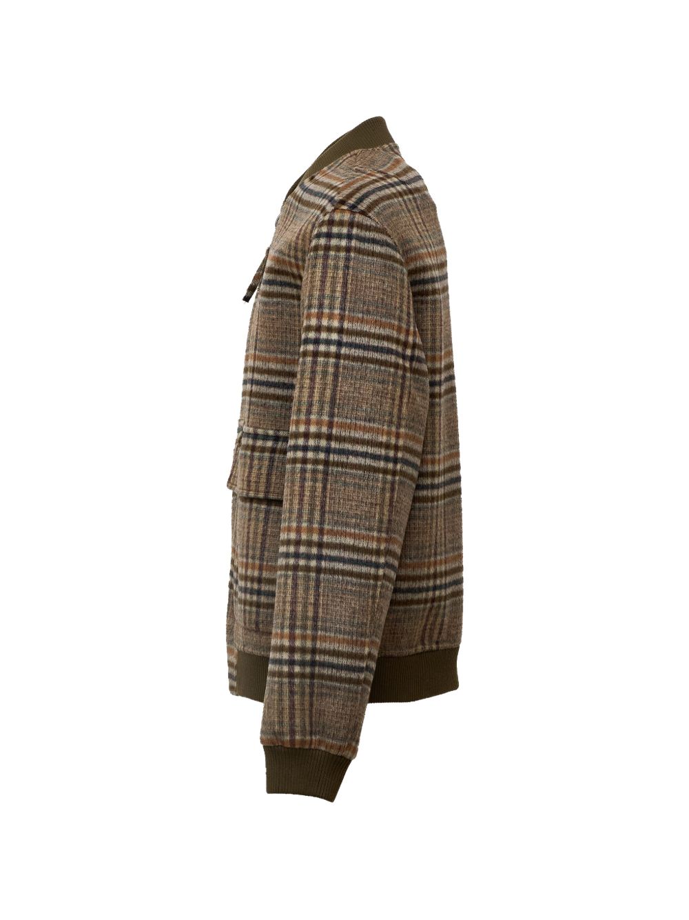 Bomber In Lana Cashmere B6AC0005 ACF NOCCIOLA AMARANTO