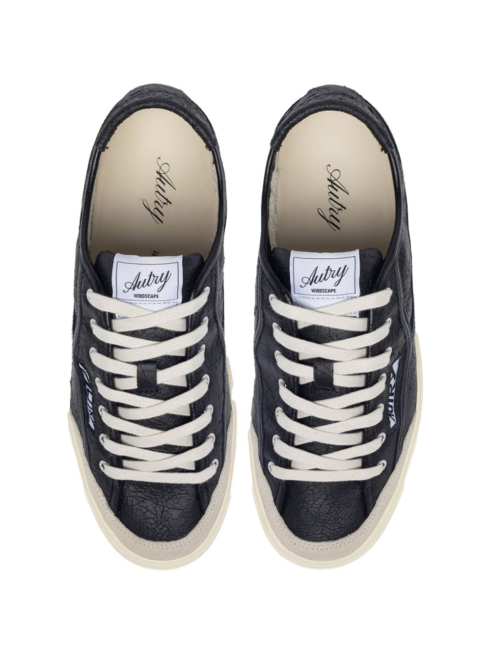 Autry Windscape Low Black Leather SCLMKJ02 BLACK AUTRY