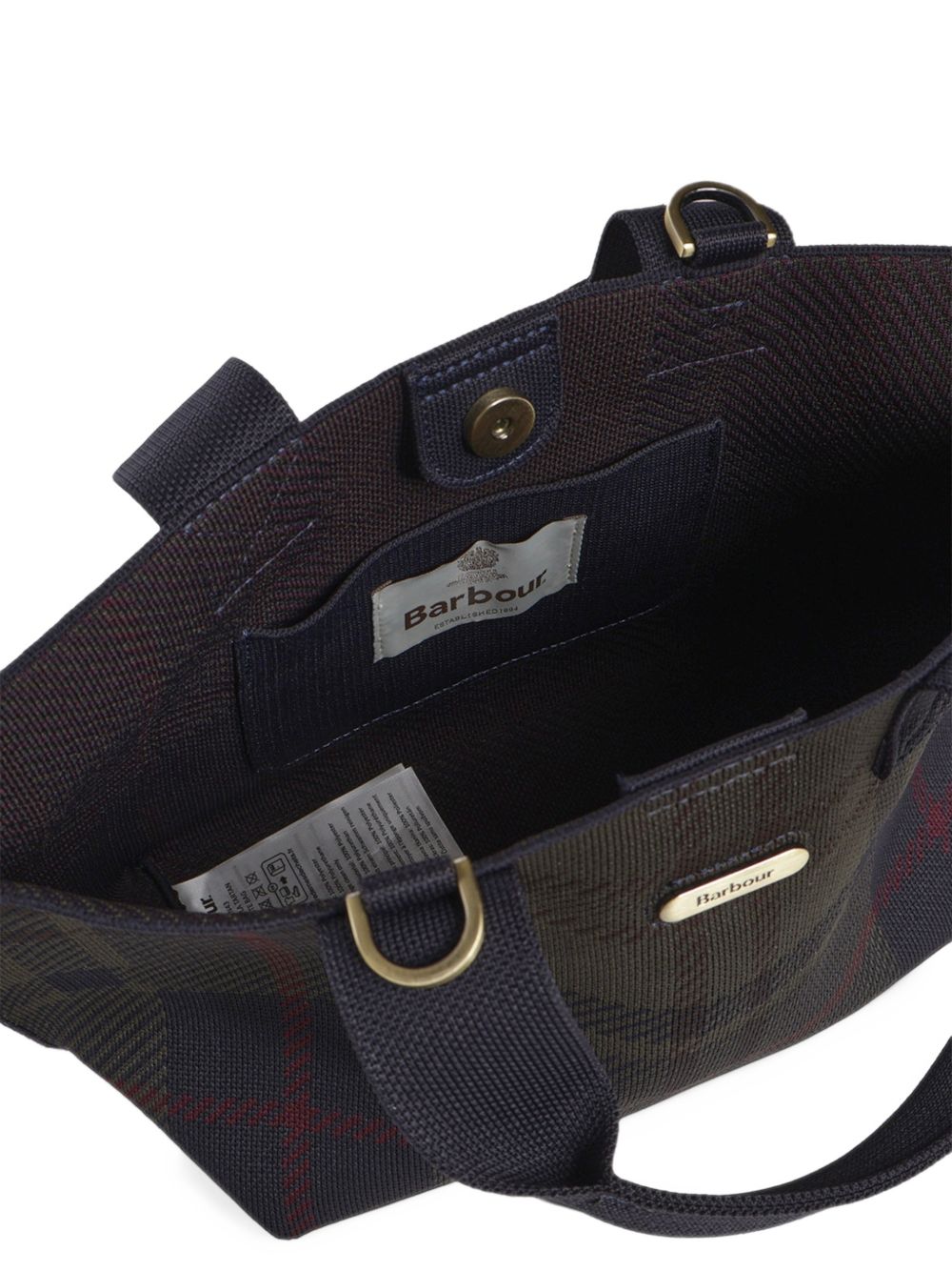 Layla Tartan Mini Tote Bag LBA0518 TN43 TARTAN BARBOUR