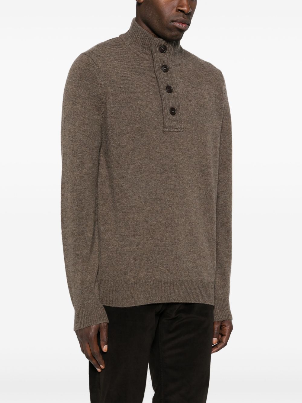Maglia In Lana DAgnello Mezza Zip MKN0585 ST71 DARK STONE BARBOUR