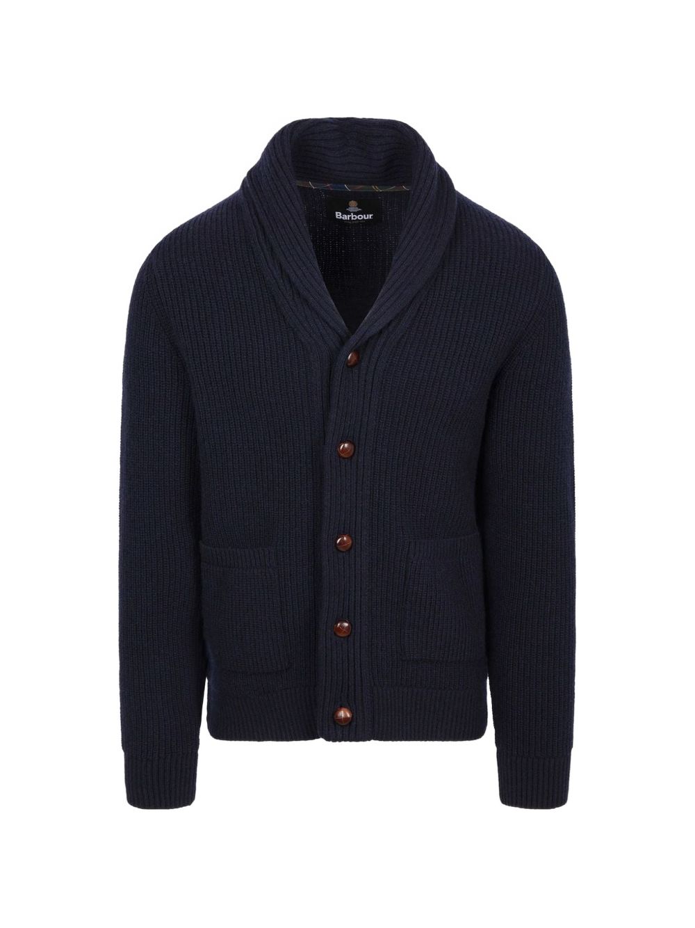 Cardigan In Lana Dagnello MKN1761 NY91 NAVY BARBOUR