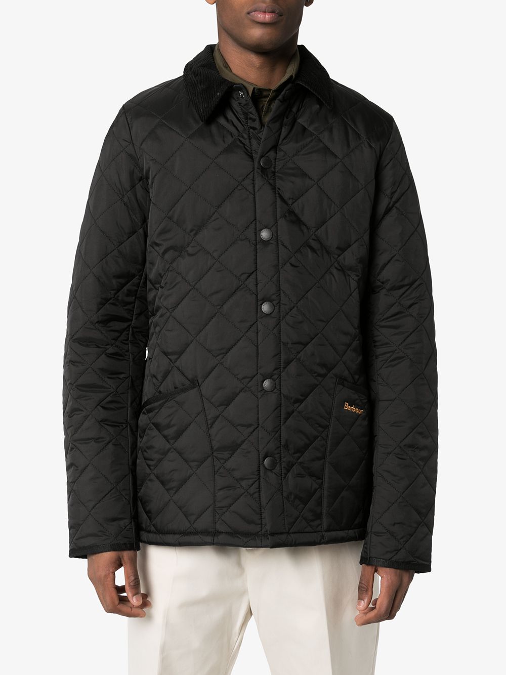 Heritage Liddesdale Quilt MQU0240 BK11 BLACK BARBOUR