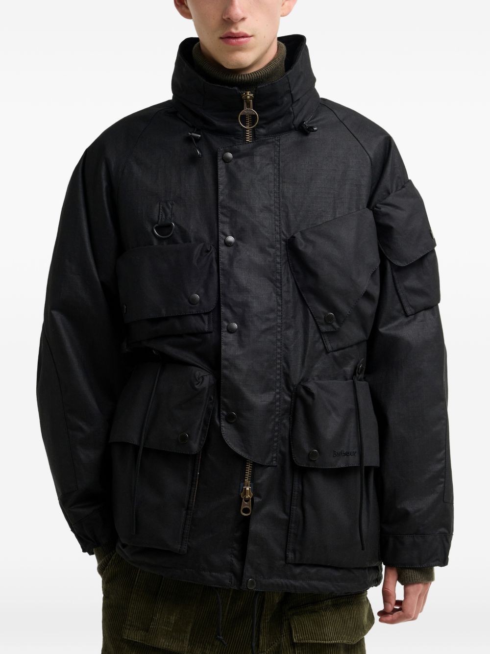 BA x Norbit Ripstop Wax Jacket MWX2614 BK11 BLACK BARBOUR