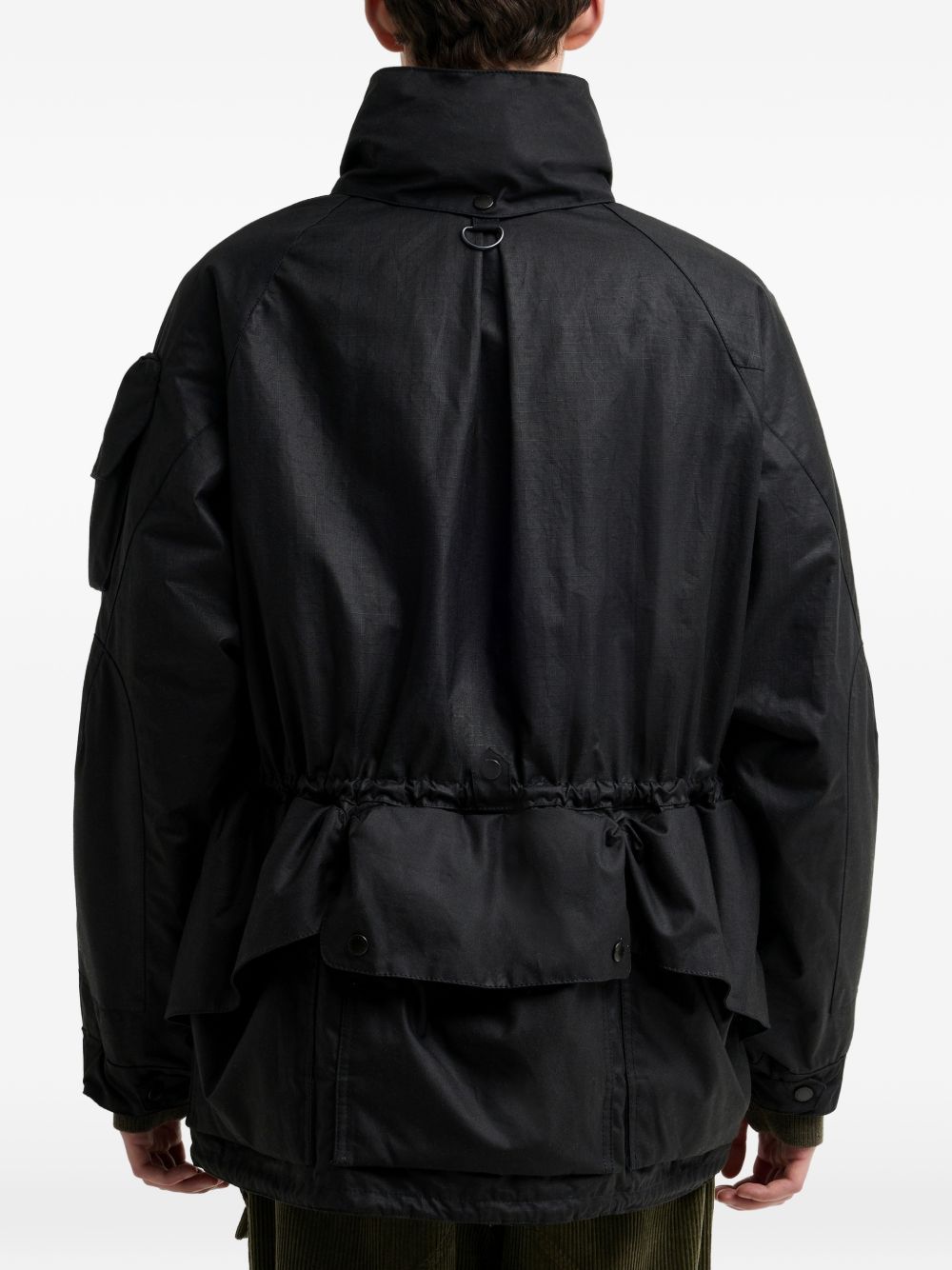 BA x Norbit Ripstop Wax Jacket MWX2614 BK11 BLACK BARBOUR