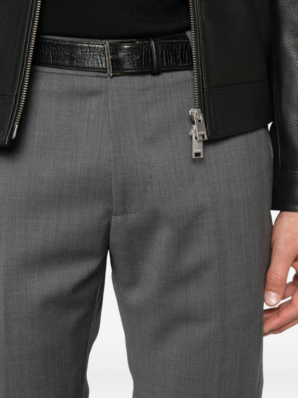 Pantaloni Morello Elax In Lana MORELLOELAXMZ1478 GREY BERWICH