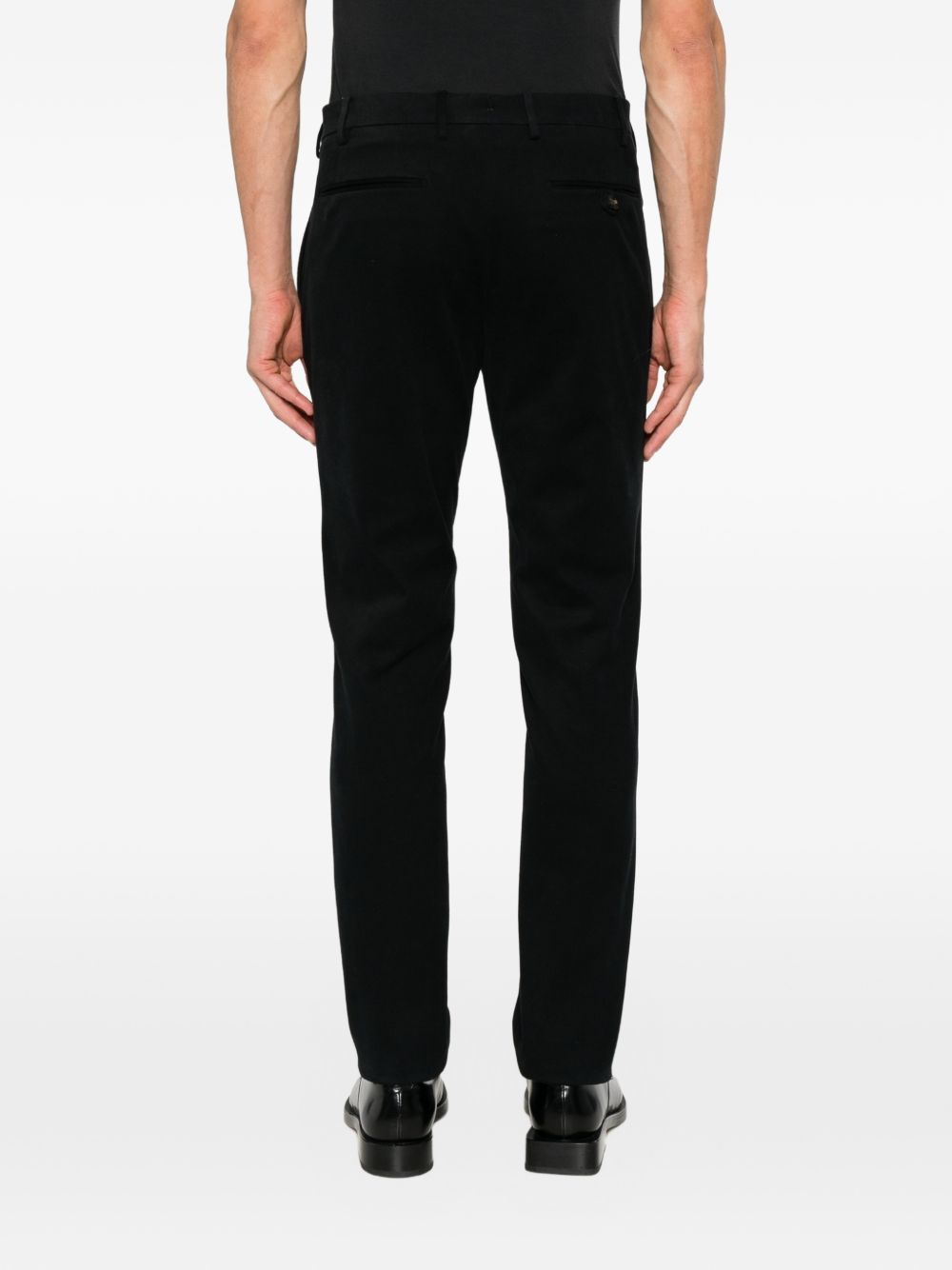 Pantaloni Morello In Cotone MORELLOTS1620X BLACK BERWICH