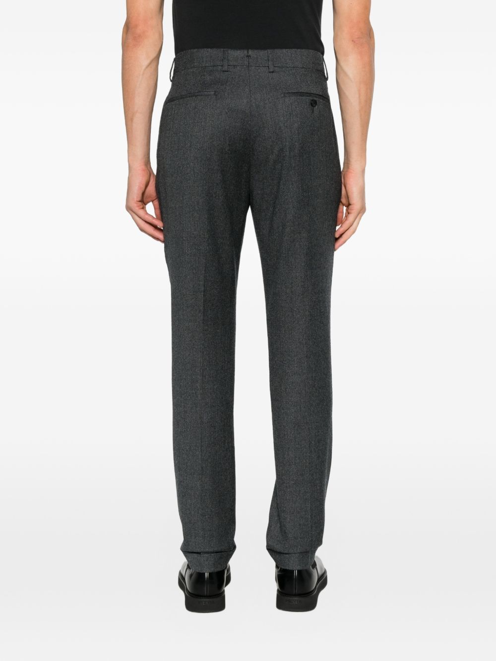 Pantaloni Yretro Long In Lana YRETROLONGRD5470 DARK GREY BERWICH
