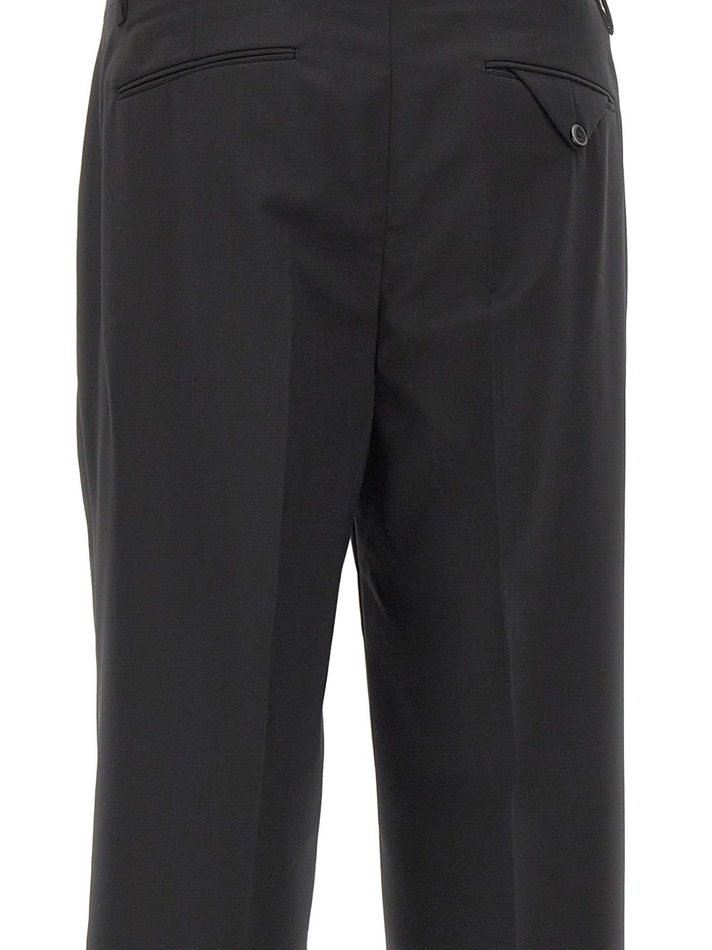 Pantaloni Margutta in Misto Lana Stretch MARGUTTAS400100 00010 NERO BRIGLIA 1949