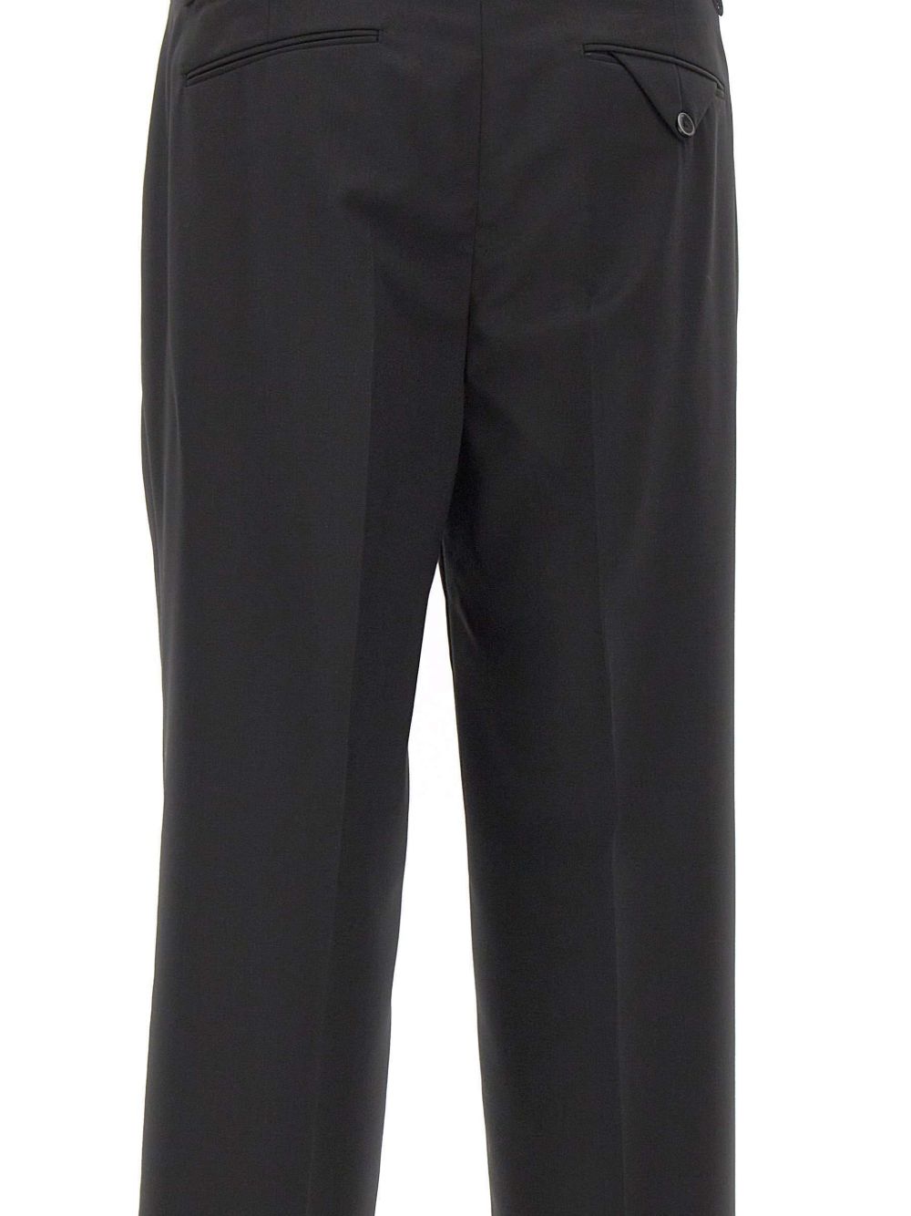 Pantaloni Margutta in Misto Lana Stretch MARGUTTAS400100 00010 NERO BRIGLIA 1949