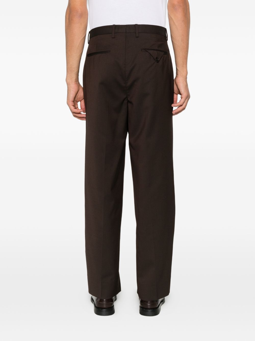 Pantaloni Margutta in Misto Lana Stretch MARGUTTAS400100 00146 MARRONE BRIGLIA 1949