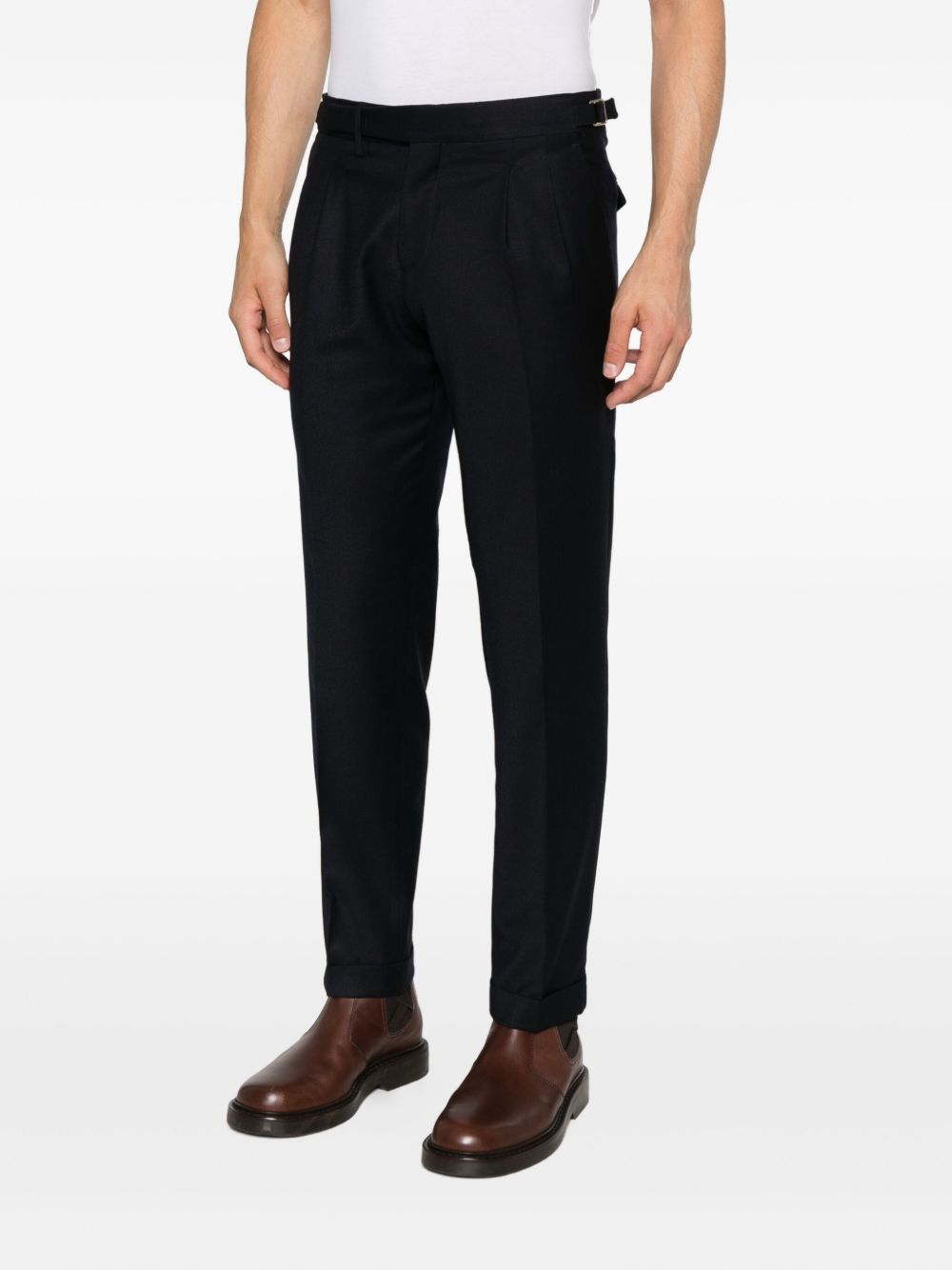 Pantaloni Quartieri in Lana Stretch QUARTIERIS400120 00011 BLUE BRIGLIA 1949