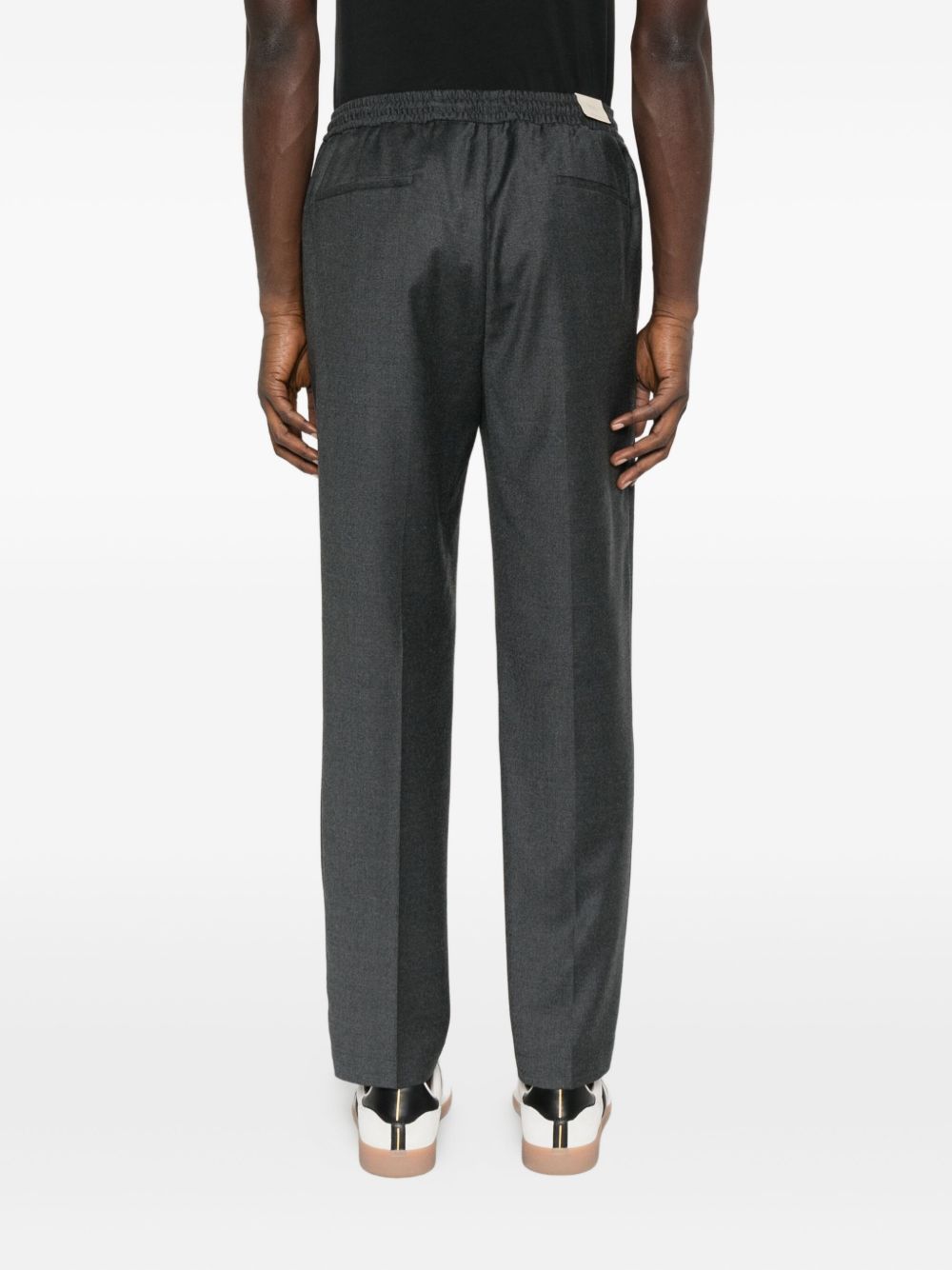 Pantaloni Wimbledon in Lana Stretch WIMBLEDONS400120 00080 GRIGIO ACCIAIO BRIGLIA 1949
