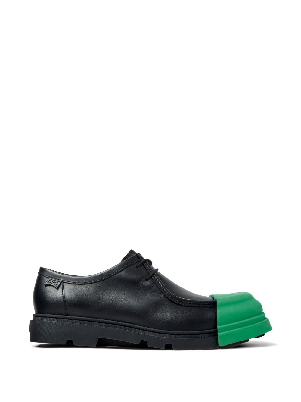 Scarpe Junction in Pelle K100872 033 BLACK GREEN CAMPER