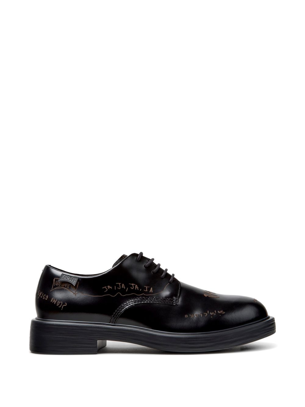 Scarpe Twins in Pelle K100979 020 NERO CAMPER